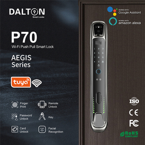 DALTON Audio ses ve canlı Video izleme ve interkom yedekleme anahtarı ana kapı akıllı kilit - Product Image 6