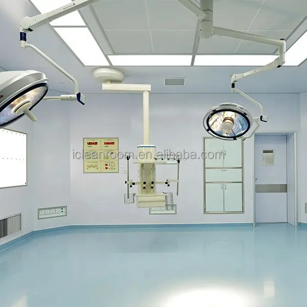 Sala de Operações Cirúrgica Modular OT para Hospital com área livre de poeira e fácil instalação