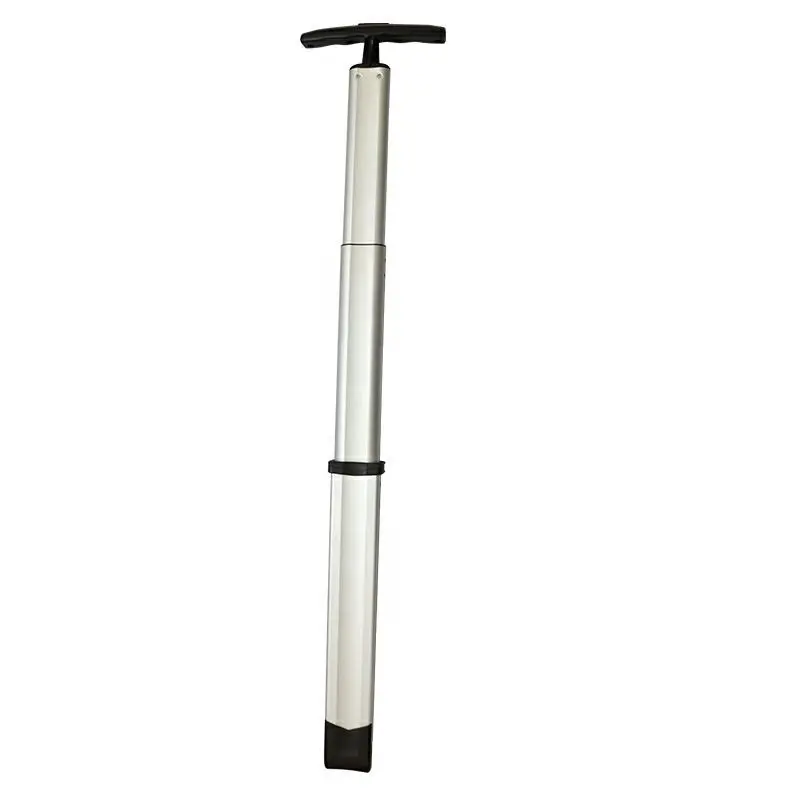 JX8038 shopping cart aluminium pull telescopic system hard sided luggage plastic single trolley handle for suitcase