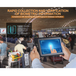 4GB 64GB Capacitive Touch Screen <strong>Android</strong> 11 IP65 Rugged Tablet <strong>With</strong> RFID Fingerprint Biometrics 2D <strong>Scan</strong> ID Card Reading - Product Image 5