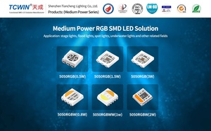 TcwinアドレッサブルドライバーIC SMD LED RGBWサイドビュー発光LEDストリップライトled pro max