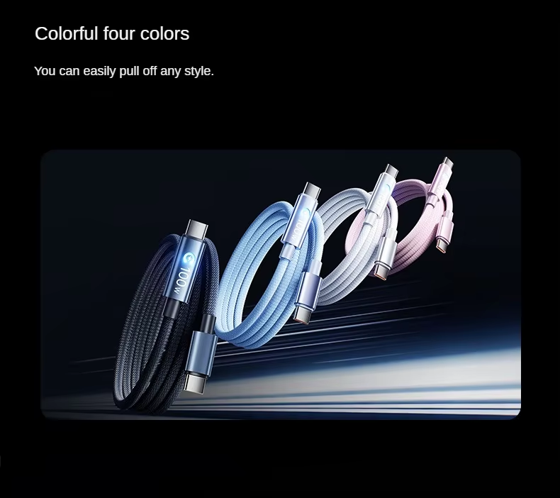 Cable desnudo rosa Lingcai CC 100W