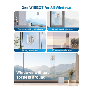 รายละเอียดสินค้า Ecovacs winbot W2 OMNI หุ่นยนต์ทำความสะอาดหน้าต่างแบบพกพาทำความสะอาดอัจฉริยะด้วยมุมกว้างสามหัวฉีด - Product Image 3