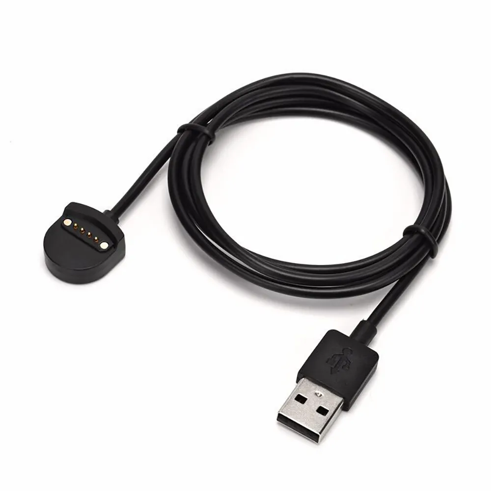 Cargador inalámbrico de repuesto USB, Cable de carga para Ticwatch E/S, adaptador de corriente portátil para reloj inteligente