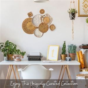 Pequena Mesa De Mesa Boho colboho karşılaştırıldı Costero Del Hogar Chic dosa Chic Todo Para El omuz Luminosos Bosque Oscuro