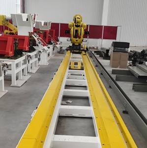 Anpassbarer Industrie roboterarm zum Schweißen von Erdung schienen mit Kernmotor Getriebe motor SPS für die Maschinen automatisierung - Product Image 3
