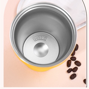 450ml High Quality Vacuum Insulation Octagonal Coffee Mug <strong>Cup</strong> with Carrying Rope - Product Image 5