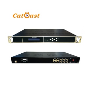16/24 Carriers Dvb-T Dvb-<strong>C</strong> Atsc Isdb-T <strong>Output</strong> for Broadcasting Tv Signals Ip Modulator for Coaxial Cable Tv Modulator - Product Image 1