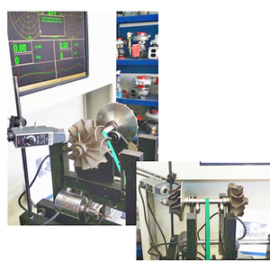 ALYMACHINE ALTA CALIDAD VENTA CALIENTE Turbocompresor de automóvil Máquina de corrección de equilibrio dinámico para pruebas dinámicas. - Product Image 1
