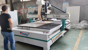Wood <strong>CNC</strong> <strong>Router</strong> 3D Carving Cutting Machine 2000*3000mm <strong>ATC</strong> Furniture <strong>Line</strong> Production 3/4/5 Axis - Product Image 2