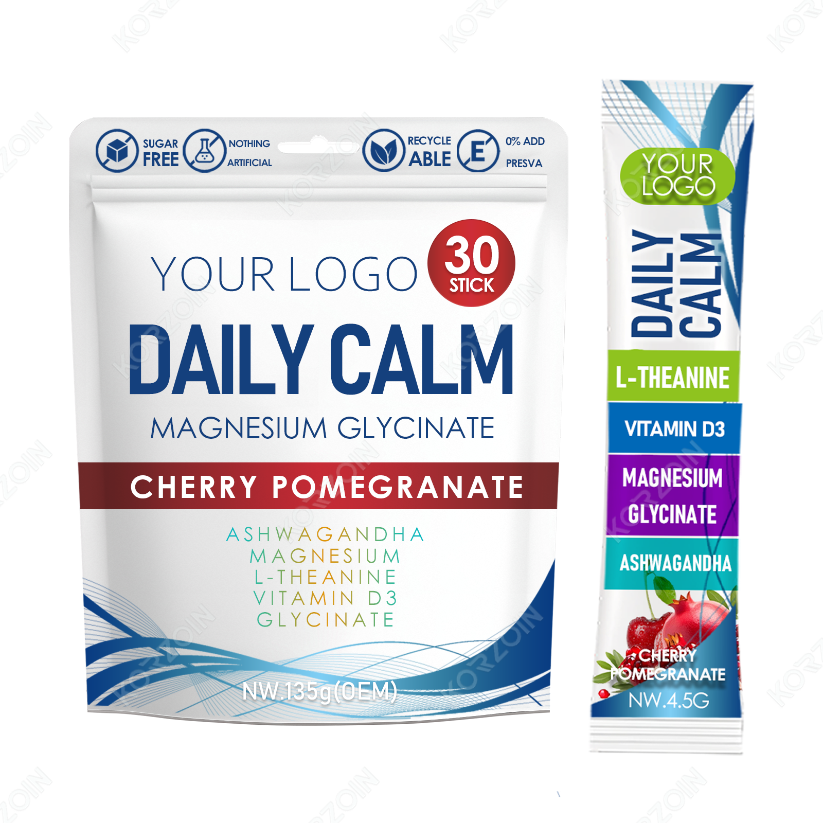 01# OEM/ODM CHERRY POMEGRANATE CALM DRINK