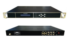 MODULADOR CATV IP HLS SRT RTMP HTTP UDP entrada a 8/12/16/24 ISDB-T DVB-T ATSC o salida de 32 DVB-C modulador Digital