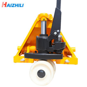 China Factory Heavy Cargo Loading and <strong>Unloading</strong> Equipment Manual Forklift Stacker Manual Hydraulic Hand Pallet Trolley Truck - Product Image 4