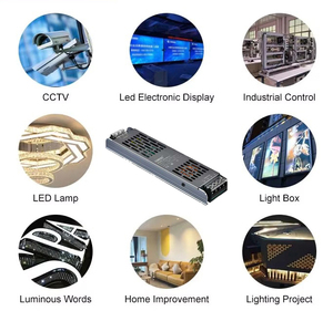 İnce kapalı Led sürücü DS-Y060 DC 12V 5A 60W AC DC anahtarlama güç kaynağı trafosu için Led ışık - Product Image 6