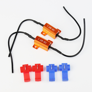<strong>LED</strong> Bulb Load Resistor 25W 6Ohm to Solve Car Hyper Flash Error <strong>Code</strong> for T10 Festoon T15 1156 1157 7440 7443 3156 3157 <strong>LED</strong> Bulb - Product Image 2