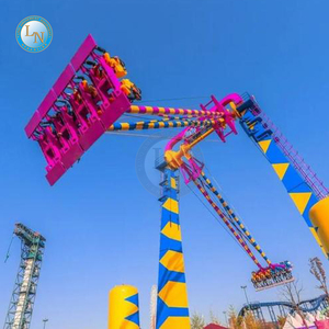Büyük eğlence parkları ekipmanları yetişkin konumlar açık uçurum salıncak lunapark oyuncakları satılık