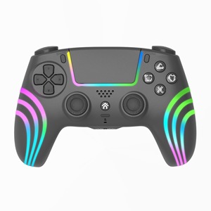 HONSON RGB Gamepad FÜR PS4 JOYSTICK Hall Rocker und Hall 3D kabelloser PS4 Controller SPiele benutzerdefinierter PS4 kabelloser Controller - Product Image 1