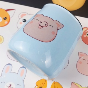 ฟิล์มติดสติ๊กเกอร์สีฟ้าหลังลอกออกได้