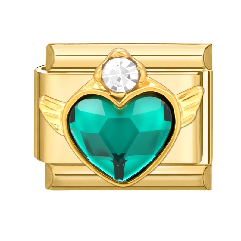 Amor de diamante verde