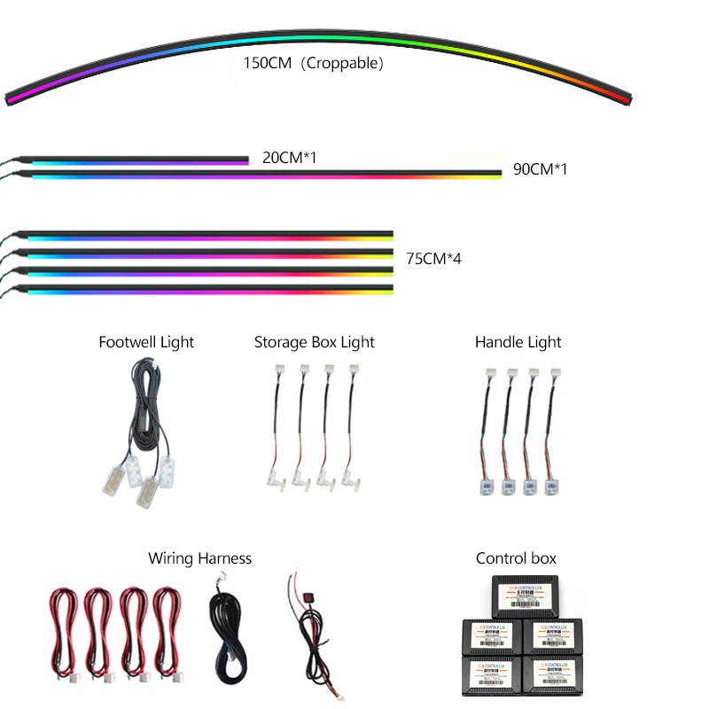Symphonie universelle 19 lumières en 1