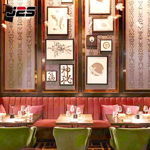 J2S <span class=keywords><strong>Bar</strong></span> Furniture Commerciële fluwelen barkruk met metalen voetsteun voor luxe lounge- en nachtclubprojecten - Product Image 3