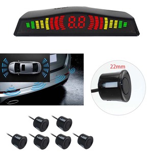 PZ Hot Selling Car Universal Upgraded Advanced Version Rear Parking <strong>Sensor</strong> Kit with LED Indicator Light 4pcs Ultrasonic <strong>Sensor</strong> 1 - Product Image 3