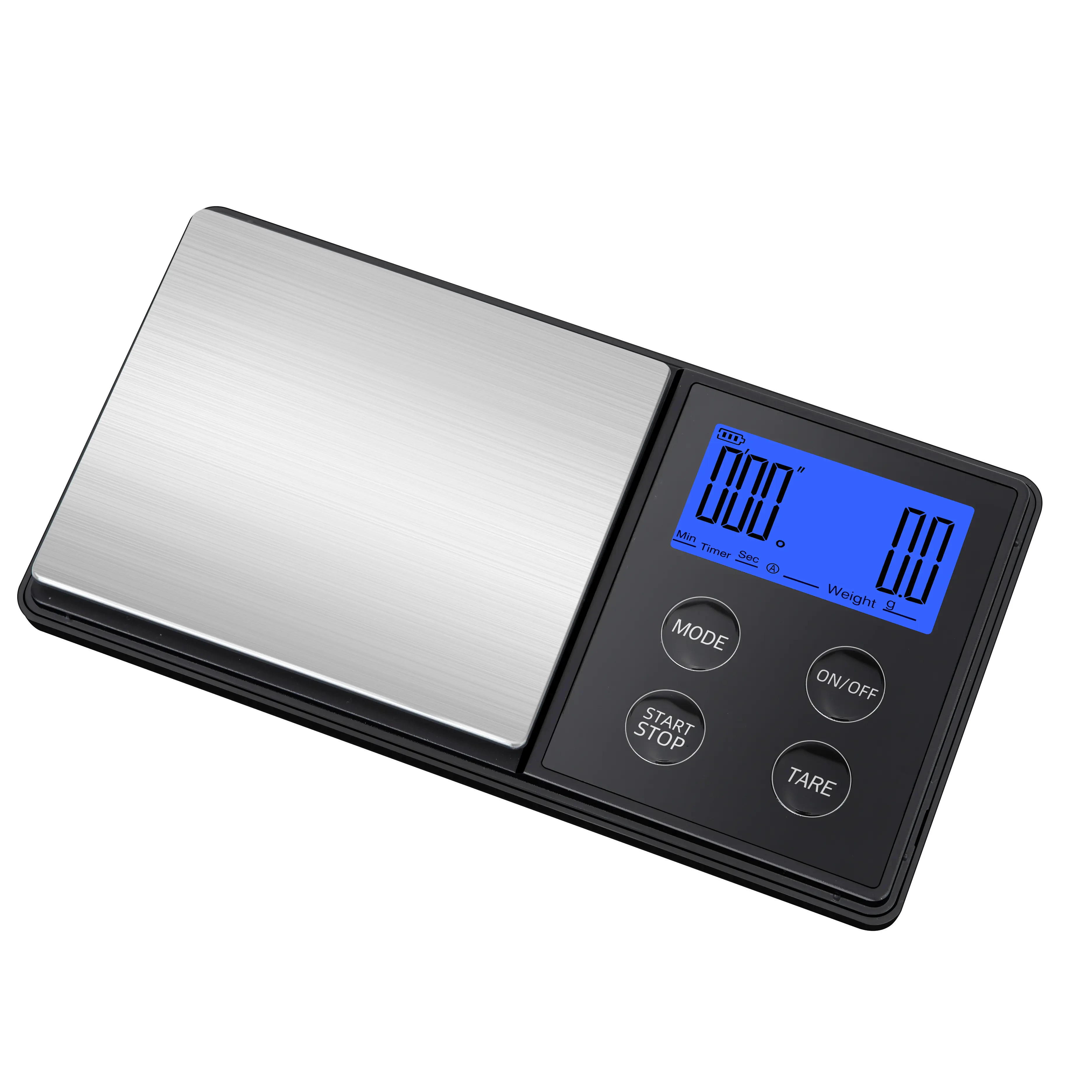 2024 Mini High Precision Pourover Coffee Espresso Scale 2kg/0.1g Digital Small Size Coffee Scale 2000 0.1 Outdoor Kitchen Scale