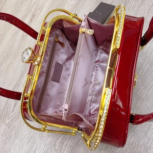 Elegant Solid Color Boston Shoulder <strong>Bag</strong> for Women Fashionable Lady Style with Detachable Strap for Weddings and Evening Events