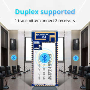 <strong>Bluetooth</strong> 5.2 <strong>Audio</strong> Transmitter &amp; Receiver 24bit ADC/DAC Stereo A2DP/AVRCP/HFP/HSP/HOGP/PBAP/SPP Low Energy BT Speaker Module - Product Image 5