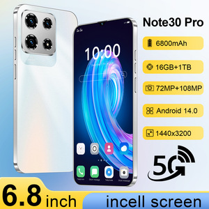 Çok fonksiyonlu moda SmartphoneNote30 + Smartphone 5g 7.3 inç Android 12.0 akıllı telefon çift Sim yüz hücresel kilidini - Product Image 4