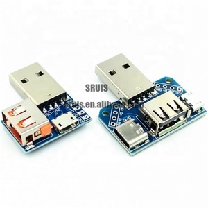 ZK-USB3 XY-USB4 <strong>USB</strong> <strong>adapter</strong> board male <strong>to</strong> female <strong>to</strong> <strong>USB</strong> <strong>to</strong> header/Type-C 4P 2.54mm DIP