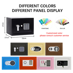 Xbt-mini thép Thông Minh Kỹ thuật số tiền an toàn box với xử lý và Key Lock - Product Image 4