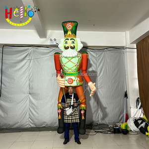 ชุดคริสมาสต์แบบเป่าลมได้ชุดพาเหรดหุ่นเชิดเดินทหารถั่วนัทแครกเกอร์ - Product Image 3