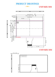 Schermo da 7 piedi 800 480 modulo Lcd ip RGB interfaccia Display Lcd da 7.0 pollici Display Lcd da 7.0 pollici TFT per Monitor industriale - Product Image 5