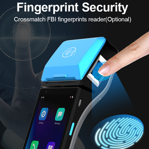 Dispositivo POS Android 11 de mano con pantalla táctil azul de 6 pulgadas con impresora térmica Z500 - Product Image 5