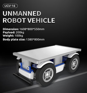 Роботизированная платформа 4WD UGV четырехколесный привод Электрический Ros робот колесный UGV-16 шасси - Product Image 4
