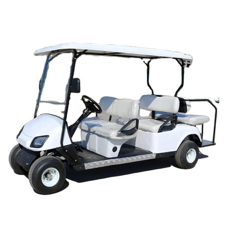 Harga EEC 4 + 2 kursi elektrik golf cart chassis mobil Klub