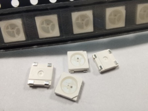 Акция, оптовая продажа, полноцветный 5050RGB, 5 В, 4 штыря, 0,2 Вт, Smd, светодиодный 5050, триколор, встроенный в IC, 1812C, Ws2812b, светодиодные полосы - Product Image 3