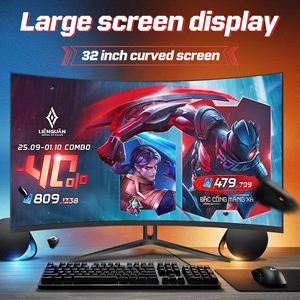 Di alta qualità 32 pollici schermo piatto dritto 1K 2K Monitor per Computer pannello VA Frameless 165Hz Monitor da gioco Desktop - Product Image 2