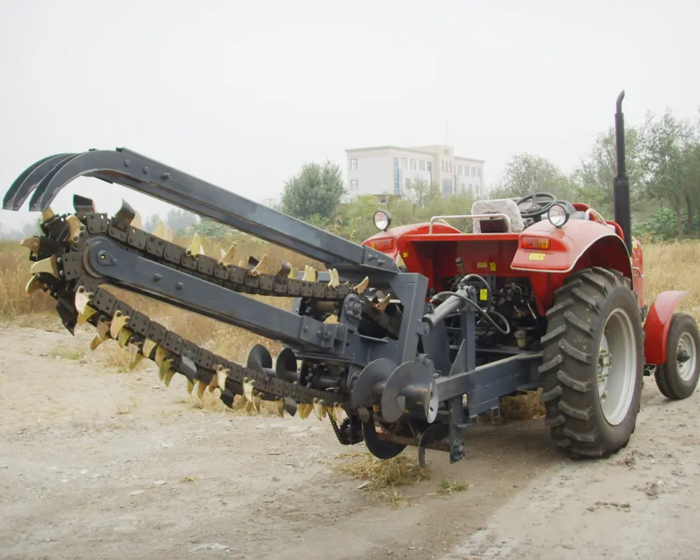 Trench Digger Cable Chain Trencher Machine Garden Ditcher verdura e serra scavatrice scavatrice per fossato