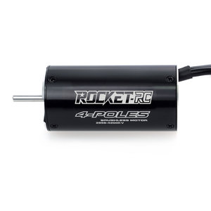 Rocket-RC 2958防水4ポールSensorlessブラシレスモーター3380KV 4200KV 4480KV 3.175mm RCボートFeilun ESCスピードコントローラー用 - Product Image 1