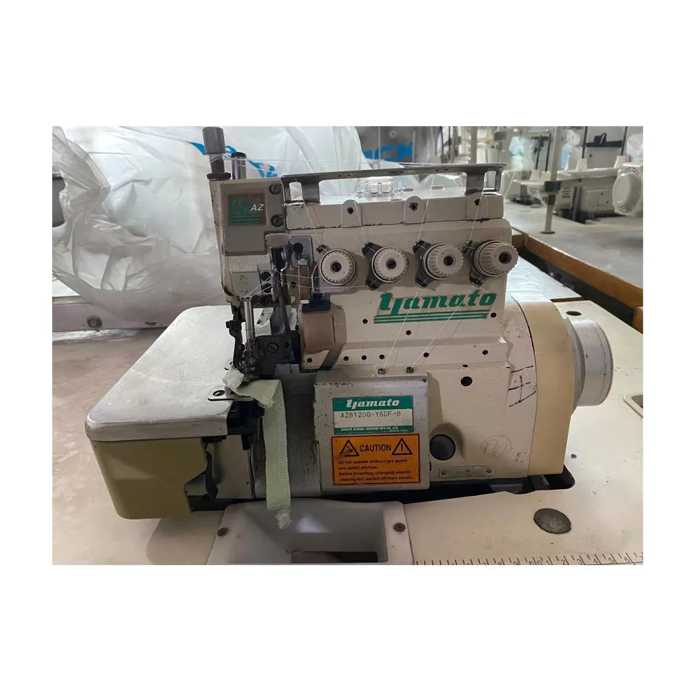 Yamato-máquina de coser Overlock, AZ8120G-Y6DF-8 de 4 hilos
