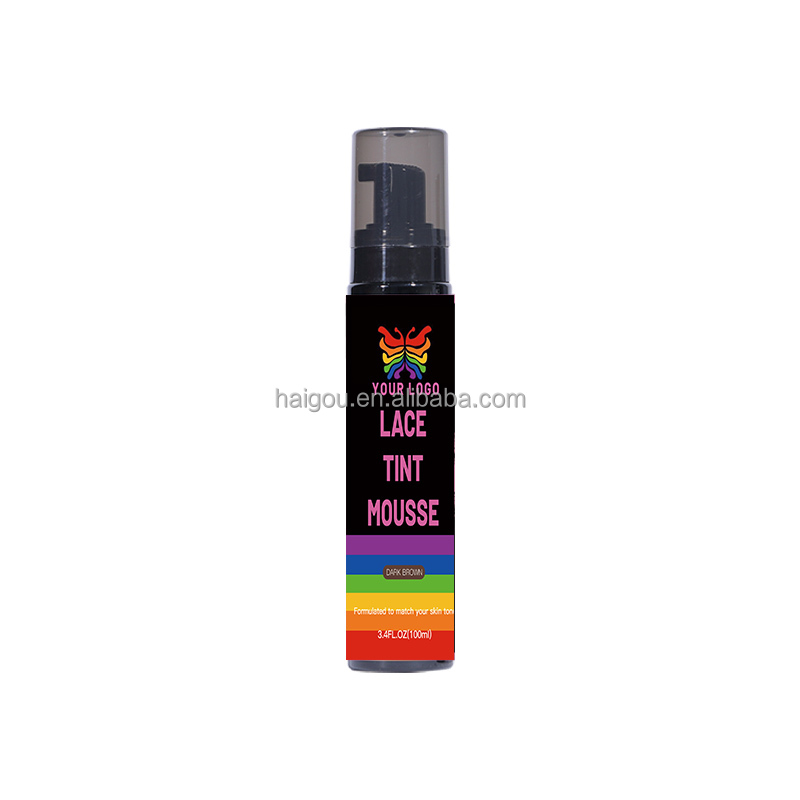 Mousse teinte dentelle