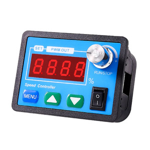 DC6-55V <strong>30A</strong> Brushed <strong>Motor</strong> <strong>Speed</strong> <strong>Controller</strong> <strong>PWM</strong> Adjustable <strong>Speed</strong> Regulator Pushbutton Knob Control With Power Switch - Product Image 6