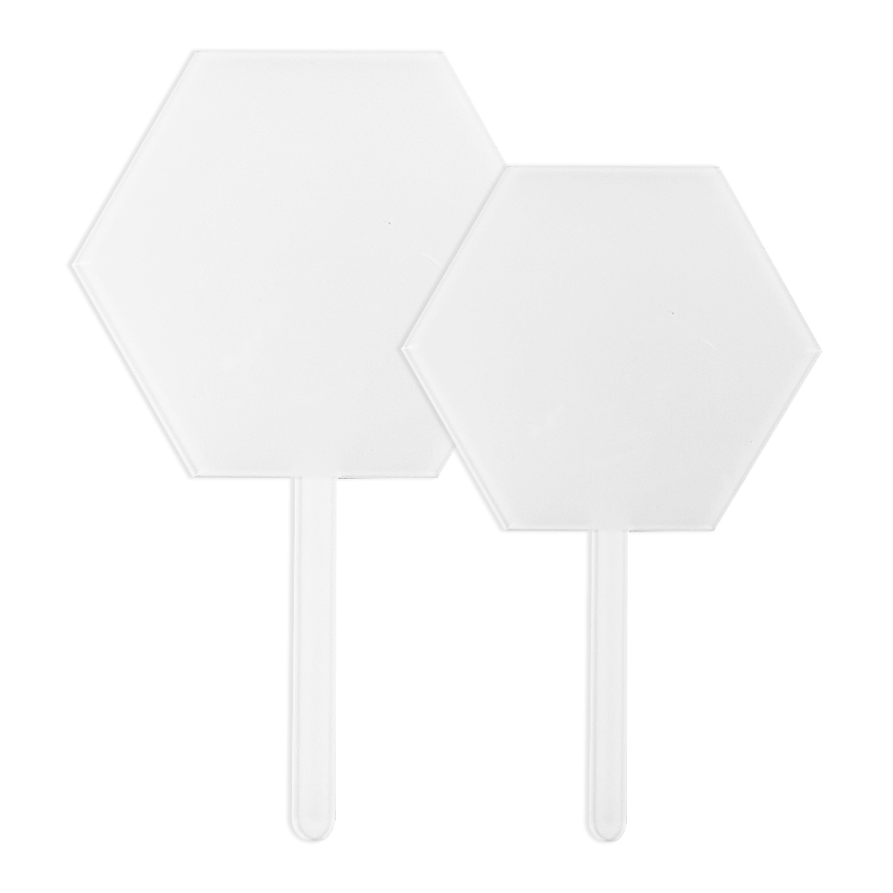 Small Hexagon Size:100*150*2mm