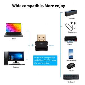 Bluetooth-5,0 адаптер USB-передатчик