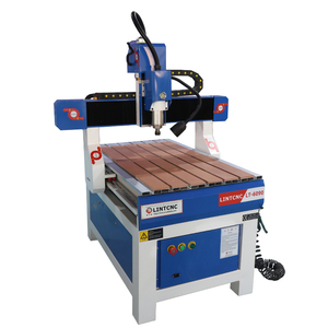 小型Atc数控路由器6090自动3d铝雕数控路由器2.2kw ATC 6090 4轴数控路由器 - Product Image 2