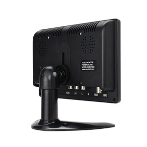 Monitor LCD de computadora de escritorio de 7 pulgadas de tamaño pequeño IPS de 1024x600 con monitor de pantalla táctil de interfaz AV/BNC/VGA/USB - Product Image 4