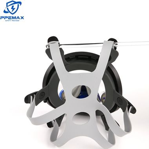 Maschera antigas industriale, respiratore Full Face certificato EN136 con visiera panoramica per protezione CBRN, attrezzatura di emergenza di sopravvivenza - Product Image 6