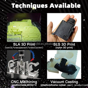 艺术品3D打印图形快速原型制造大型塑料STL文件模型图形SLA打印服务 - Product Image 5